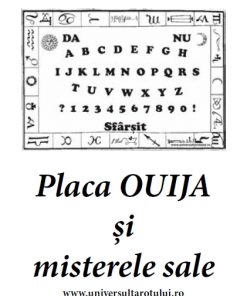 Placa Ouija și misterele sale - Brosura