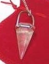 Pendul din cristal de stanca