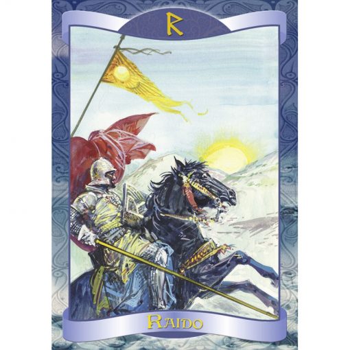 Set de 24 de carti cu rune si brosura explicativa