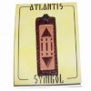 Pandantiv din piele cu simbolul Luxor / Atlantida