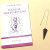 Set compus din cartea Manual de radiestezie si pendul din cristal de agat