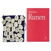 Set compus din rune din piatra, manual si saculet